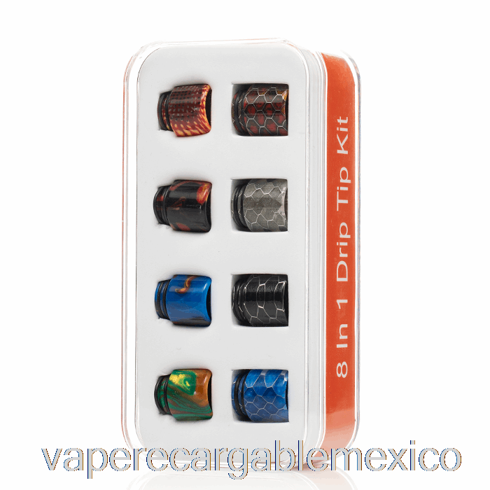 Kit De Punta De Goteo Vape Recargable Avct 810 - Paquete De 8 Edición 810